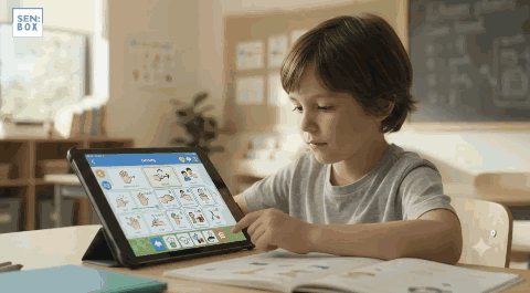 Animated SENBOX demonstration: Live AAC–LMS connection